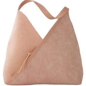 NWT Pink faux leather tote